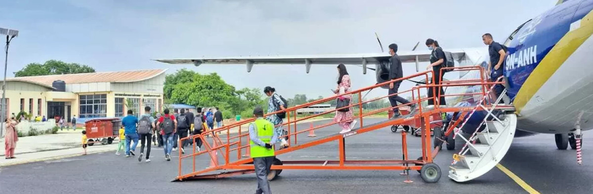 Historic Night Flights Begin at Rajbiraj Airport Following Tech Upgrade